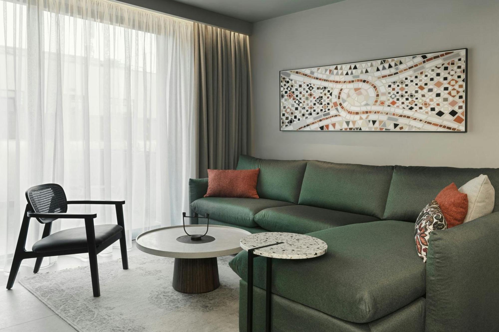 Hotel Monasty, Thessaloniki, Autograph Collection Exteriér fotografie A living room